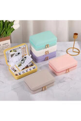 Jewelbox Pembe Aynalı Seyahat Takı Çantası - 2