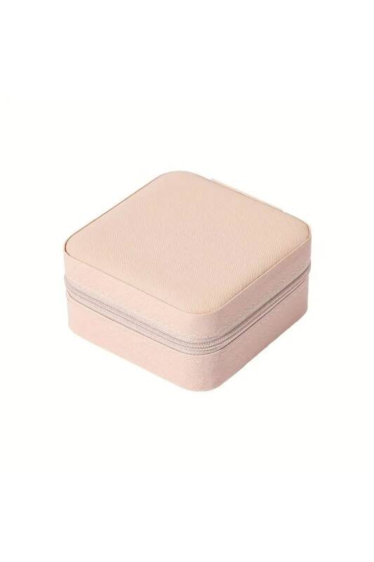  Jewelbox Pembe Seyahat Takı Çantası - 1